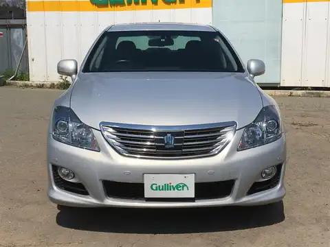 カタログ画像：クラウンハイブリッド （CROWN HYBRID） ハイブリッド 2008年5月 DAA-GWS204 3500cc プレミアムシルバーパール 燃費14.0km / l フロント