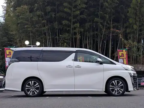 カタログ画像：ヴェルファイア （VELLFIRE） ２．５Ｚ Ｇエディション 2019年10月 DBA-AGH35W 2500cc ホワイトパールクリスタルシャイン 燃費12.0km / l 外装