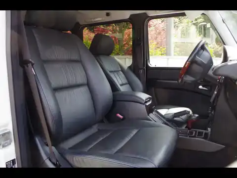 カタログ画像：Ｇクラス （G-CLASS） Ｇ５５ロング 1999年10月 -G500L- 5500cc 燃費5.7km / l 内装