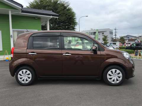 カタログ画像：ポルテ （PORTE） Ｇ 2012年7月 DBA-NCP141 1500cc ダークブラウンマイカメタリック 燃費19.0km / l 外装