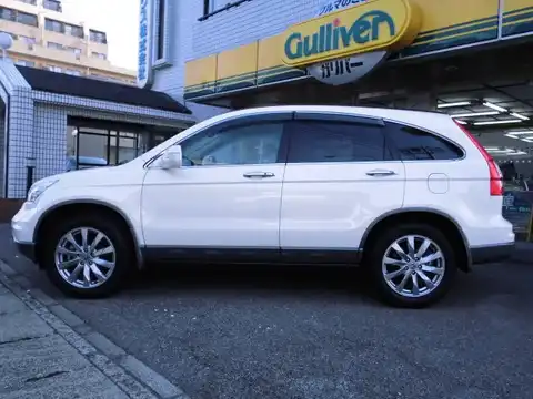 カタログ画像：ＣＲ－Ｖ （CR-V） ＺＬ 2009年9月 DBA-RE3 2400cc プレミアムホワイト・パール 燃費11.6km / l 外装