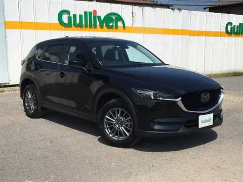 カタログ画像：ＣＸ－５ （CX-5） ２５Ｔ エクスクルーシブモード 2020年1月 5BA-KF5P 2500cc ジェットブラックマイカ 燃費12.2km / l メイン（その他）