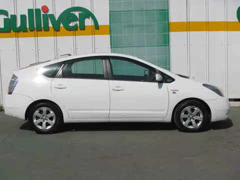 カタログ画像：プリウス （PRIUS） Ｓ 2007年2月 DAA-NHW20 1500cc ホワイトパールクリスタルシャイン 燃費35.5km / l 外装