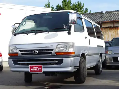 カタログ画像：レジアスエースバン （REGIUS ACE VAN） スーパーＧＬ－Ｅ 2004年4月 KG-LH162V 3000cc アクアシルバートーニング フロント