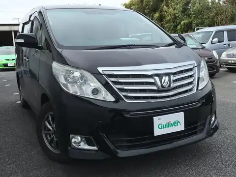 カタログ画像：アルファード （ALPHARD） ２４０Ｘ サイドリフトアップシート装着車 2014年4月 DBA-ANH20W 2400cc ブラック 燃費10.8km / l メイン（その他）