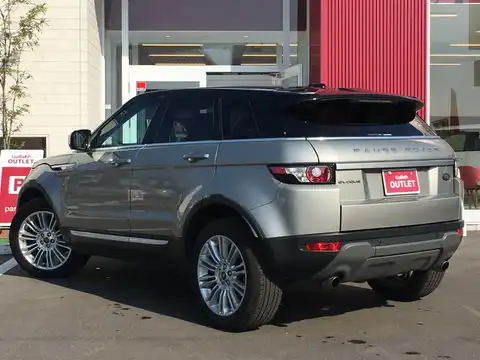 カタログ画像：レンジローバーイヴォーク （RANGE ROVER EVOQUE） プレステージ 2014年4月 CBA-LV2A 2000cc 燃費10.6km / l バック