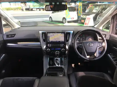 カタログ画像：アルファードハイブリッド （ALPHARD HYBRID） ハイブリッドＳＲ 2015年1月 DAA-AYH30W 2500cc ブラック 燃費18.4km / l 内装