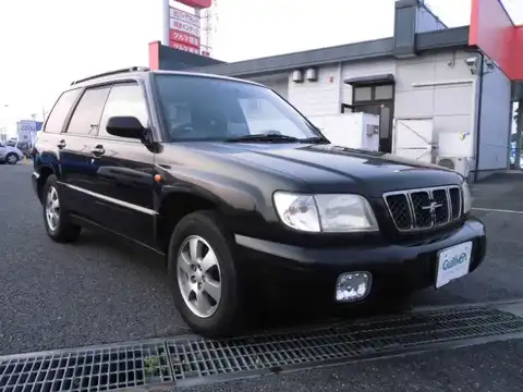 カタログ画像：フォレスター （FORESTER） Ｓ／２０ 2000年12月 GF-SF5 2000cc ブラックマイカ 燃費13.4km / l メイン（その他）