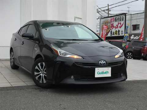 カタログ画像：プリウス （PRIUS） Ｓ 2021年6月 6AA-ZVW51 1800cc アティチュードブラックマイカ 燃費30.8km / l メイン（その他）