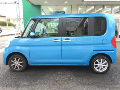 カタログ画像：タント （TANTO） Ｇ ＳＡ 2013年10月 DBA-LA600S 660cc ファインブルーマイカメタリック 燃費28.0km / l 外装