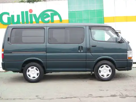 カタログ画像：ハイエースバン （HIACE VAN） スーパーＧＬ－Ｅ 2001年8月 GE-RZH112V 2000cc ダークグリーンマイカメタリック 外装