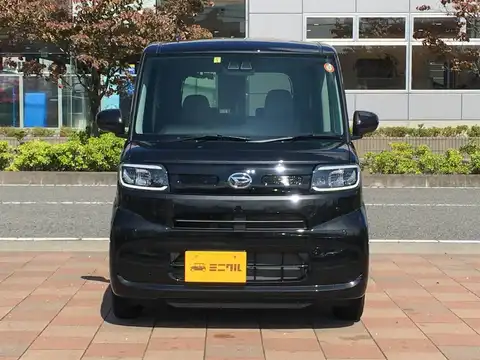 カタログ画像：タント （TANTO） Ｘターボ 2021年9月 5BA-LA660S 660cc ブラックマイカメタリック 燃費18.8km / l フロント