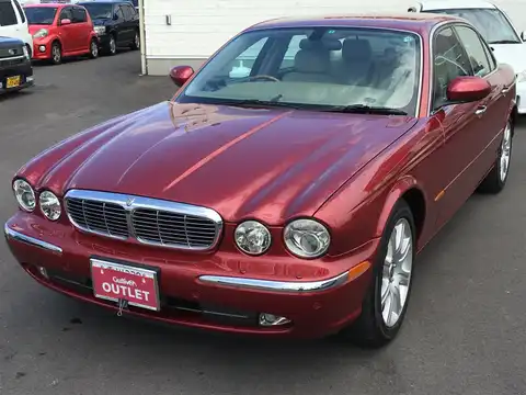 カタログ画像：ＸＪ （XJ） ＸＪ８ ４．２ 2004年4月 GH-J72SA 4200cc ラディアンスレッド 燃費7.5km / l 外装