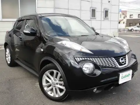 カタログ画像：ジューク （JUKE） １５ＲＸ アーバンセレクション 2011年5月 DBA-YF15 1500cc サファイアブラック（Ｐ） 燃費17.2km / l メイン（その他）