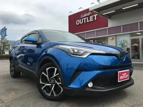 カタログ画像：Ｃ－ＨＲ （C-HR） Ｇ 2016年12月 DAA-ZYX10 1800cc ブルーメタリック 燃費30.2km / l メイン（その他）