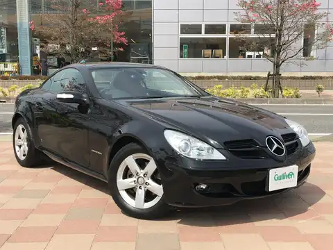 カタログ画像：ＳＬＫ （SLK） ＳＬＫ２００コンプレッサー 2007年1月 CBA-171442 1800cc オブシディアンブラック（Ｍ） 燃費10.8km / l メイン（その他）