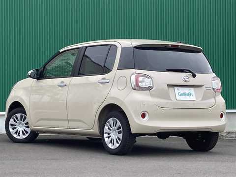 カタログ画像：ブーン （BOON） スタイル ホワイトリミテッド ＳＡⅢ 2022年8月 5BA-M710S 1000cc ホワイト×パウダリーベージュメタリック 燃費19.0km / l バック
