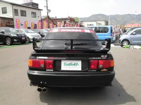 カタログ画像：ランサー （LANCER） ＭＲ 1994年1月 E-CB4A 1600cc ピレネーブラック（Ｐ） バック