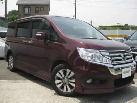 カタログ画像：ステップワゴンスパーダ （STEPWAGON SPADA） Ｚ インターナビセレクション 2012年4月 DBA-RK5 2000cc クリムゾン・パール 燃費14.4km / l メイン（その他）