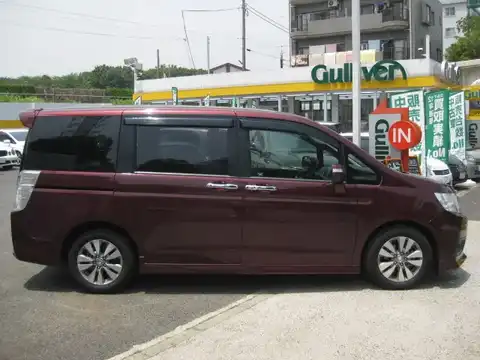 カタログ画像：ステップワゴンスパーダ （STEPWAGON SPADA） Ｚ インターナビセレクション 2012年6月 DBA-RK6 2000cc クリムゾン・パール 燃費13.6km / l 外装