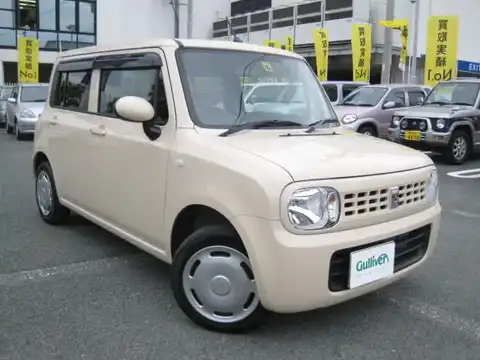 カタログ画像：アルトラパン （ALTO LAPIN） Ｇ 2012年5月 DBA-HE22S 660cc ミルクティーベージュメタリック 燃費22.0km / l メイン（その他）