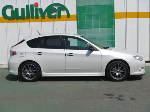 カタログ画像：インプレッサ （IMPREZA） ２．０ｉ－Ｓ 2010年6月 DBA-GH7 2000cc サテンホワイト・パール 燃費13.6km / l 外装