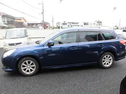 カタログ画像：レガシィツーリングワゴン （LEGACY TOURING WAGON） ２．５ｉ Ｌパッケージ 2009年5月 DBA-BR9 2500cc ギャラクシィブルー・シリカ 燃費14.0km / l 外装