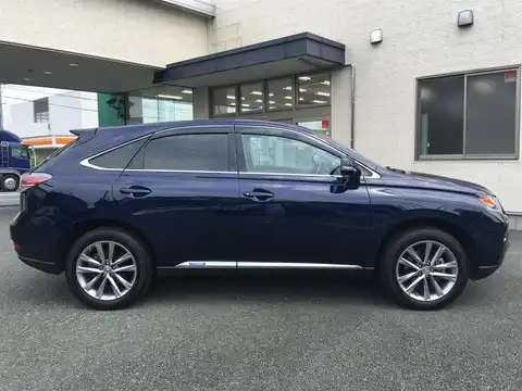 カタログ画像：ＲＸ （RX） ＲＸ４５０ｈ バージョンＬ 2012年4月 DAA-GYL15W 3500cc ラピスラズリマイカ 燃費16.8km / l 外装