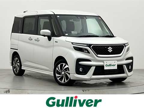 カタログ画像：ソリオバンディット （SOLIO BANDIT） ハイブリッドＭＶ 2023年5月 5AA-MA37S 1200cc ピュアホワイトパールorピュアホワイトパールガンメタリック2トーンルーフ 燃費19.6km / l メイン（その他）