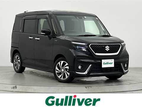 カタログ画像：ソリオバンディット （SOLIO BANDIT） ハイブリッドＳＶ 2022年12月 5AA-MA47S 1200cc スーパーブラックパール 燃費22.3km / l メイン（その他）