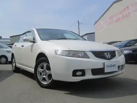 カタログ画像：アコード （ACCORD） ２０Ｅ 2004年1月 ABA-CL8 2000cc プレミアムホワイト・パール 燃費13.4km / l メイン（その他）