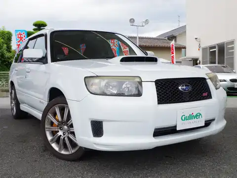 カタログ画像：フォレスター （FORESTER） ＳＴｉバージョン 2005年12月 TA-SG9 2500cc ピュアホワイト 燃費10.0km / l メイン（その他）