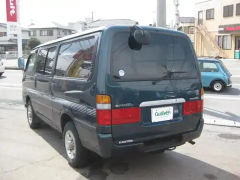 カタログ画像：レジアスエースバン （REGIUS ACE VAN） スーパーＧＬ 2004年4月 KG-LH162V 3000cc ダークグリーンマイカメタリック バック