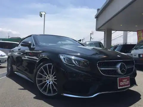 カタログ画像：Ｓクラス （S-CLASS） Ｓ５５０ カブリオレ 2016年7月 DBA-217482 4700cc オブシディアンブラック 燃費9.8km / l メイン（その他）