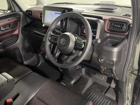 カタログ画像：スペーシアカスタム （SPACIA CUSTOM） ハイブリッドＸＳターボ 2023年11月 4AA-MK54S 660cc ブルーイッシュブラックパール3 燃費21.9km / l 内装