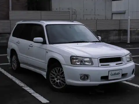 カタログ画像：フォレスター （FORESTER） クロススポーツα 2004年6月 TA-SG5 2000cc ピュアホワイト 燃費12.2km / l メイン（その他）