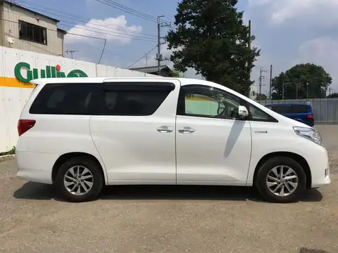 カタログ画像：アルファードハイブリッド （ALPHARD HYBRID） ハイブリッドＧ Ｌパッケージ 2014年4月 DAA-ATH20W 2400cc ゴールドパールクリスタルシャイン 燃費16.2km / l 外装