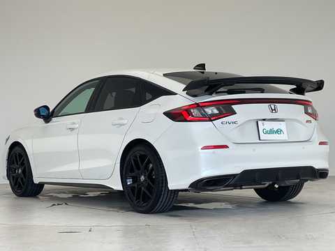 カタログ画像：シビック （CIVIC） タイプＲ レーシングブラックパッケージ 2025年9月 6BA-FL5 2000cc チャンピオンシップホワイト 燃費12.5km / l 外装