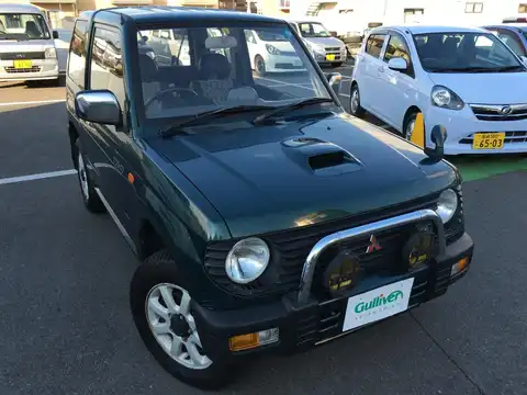 カタログ画像：パジェロミニ （PAJERO MINI） ＸＲ－Ⅱ 1996年1月 E-H51A 660cc キルダーグリーン（Ｐ） メイン（その他）