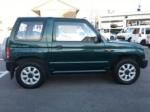 カタログ画像：パジェロミニ （PAJERO MINI） ＸＲ－Ⅱ 1996年6月 E-H56A 660cc ファーブルグリーン（Ｍ） 外装