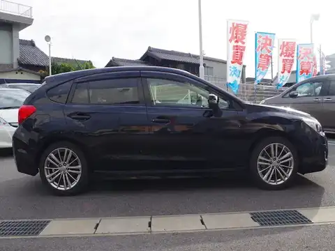 カタログ画像：インプレッサスポーツ （IMPREZA SPORTS） ２．０ｉ－Ｓ 2013年11月 DBA-GP6 2000cc クリスタルブラック・シリカ 燃費17.2km / l 外装