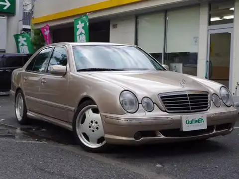 カタログ画像：Ｅクラス （E-CLASS） Ｅ５５ 1998年12月 E-E55 5500cc 燃費6.8km / l メイン（その他）