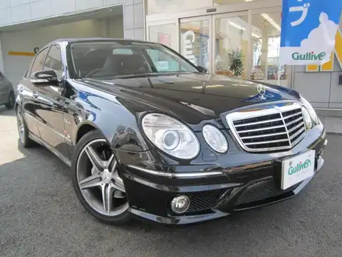 カタログ画像：Ｅクラス （E-CLASS） Ｅ５５０ アバンギャルドＳ 2007年1月 CBA-211072 5500cc コルンバイトブラック（Ｍ）orオブシディアンブラック（Ｍ） 燃費7.4km / l メイン（その他）