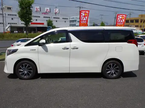 カタログ画像：アルファードハイブリッド （ALPHARD HYBRID） ハイブリッドＧ 2015年1月 DAA-AYH30W 2500cc ラグジュアリーホワイトパールクリスタルシャインガラスフレークorホワイトパールクリスタルシャイン 燃費18.4km / l 外装