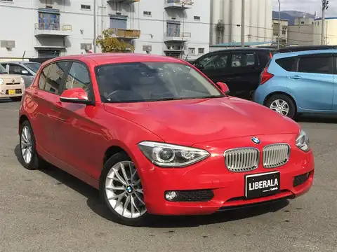 カタログ画像：１シリーズ （1 SERIES） １１６ｉ 2014年4月 DBA-1A16 1600cc クリムゾン・レッド（ソリッド・カラー） 燃費16.6km / l メイン（その他）