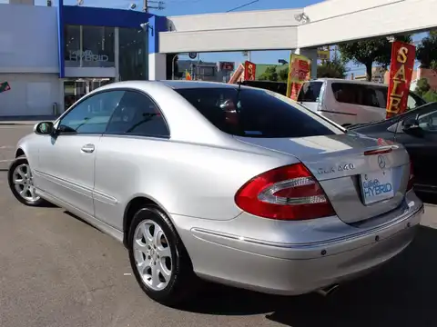 カタログ画像：ＣＬＫ （CLK） ＣＬＫ２４０ 2004年8月 GH-209361 2600cc ブリリアントシルバー（Ｍ）orキューバナイトシルバー（Ｍ）orテルリウムシルバー（Ｍ） 燃費9.3km / l バック