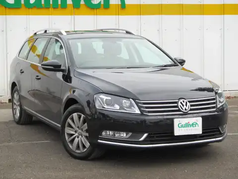 カタログ画像：パサートヴァリアント （PASSAT VARIANT） ＴＳＩコンフォートライン 2011年5月 DBA-3CCAX 1400cc ディープブラックパールエフェクト 燃費18.4km / l メイン（その他）