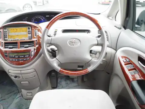 カタログ画像：エスティマハイブリッド （ESTIMA HYBRID） アイレムエディション 2002年8月 ZA-AHR10W 2400cc ホワイトパールクリスタルシャイン 燃費18.0km / l 内装