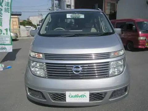 カタログ画像：エルグランド （ELGRAND） ＶＧ 2004年4月 UA-NE51 3500cc ダイヤモンドシルバー（Ｍ） 燃費7.8km / l フロント