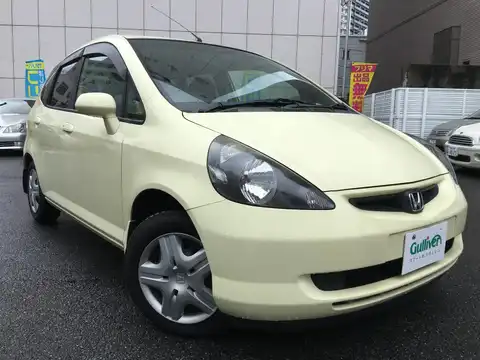 カタログ画像：フィット （FIT） Ｗ 2004年4月 DBA-GD1 1300cc タフタホワイトorバニラクレム 燃費23.0km / l メイン（その他）